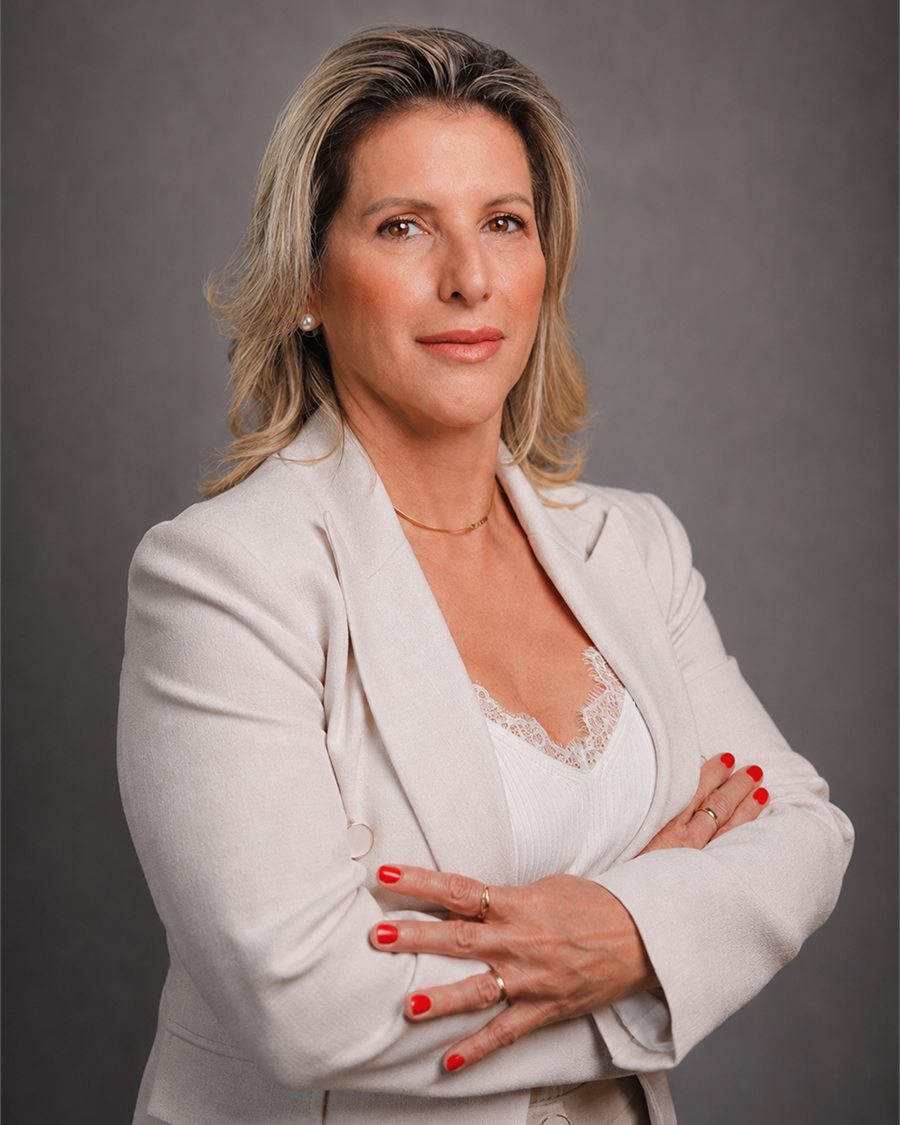 Retrato da Dra. Margarete Gusman, cirurgiã-dentista responsável técnica da Clínica Gusman